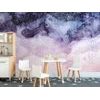 Samolepící tapeta abstrakce oblohy ve fialových odstínech