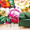 Okouzlující tapeta květiny v impresionistickém stylu