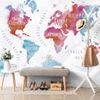Samolepící tapeta umělecká mapa světa