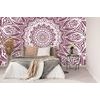 Samolepící tapeta nekonečná Mandala v růžovém provedení