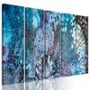 5-dílný obraz překrásná abstrakce zimní přírody