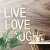 Stylová samolepící tapeta Live Love Laugh