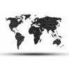 Originální tapeta moderní mapa světa v černobílém provedení