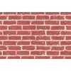 Samolepící tapeta červená cihlová zeď