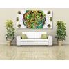 Obraz zelená vintage Mandala