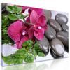 Obraz wellness zátiší a květ orchideje