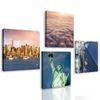 Set obrazů nezapomenutelný New York