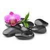Samolepící fototapeta zátiší z masážních lávových kamenů