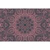Tapeta Mandala v indickém stylu v růžovém provedení