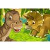 Jedinečná tapeta radostné dinosauři