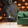 Fototapeta Buddha v objetí svíček