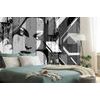 Tapeta černobílá krása ženy v pop art stylu