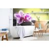 Fototapeta zen kamene s orchideou