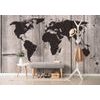 Samolepící tapeta umělecká mapa světa