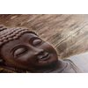 Obraz Buddha u dřevěného pozadí