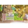 Jedinečná samolepící tapeta radostné dinosauři