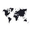 Tapeta moderní mapa světa v černobílém provedení