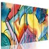 5-dílný obraz zvláštnost abstraktního umění