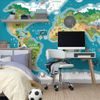 Samolepící tapeta dětská obrázková mapa