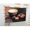 Obraz cappuccino s makronky