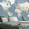Samolepící tapeta podrobná moderní mapa