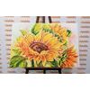Obraz krásná malba slunečnice