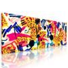 Obraz abstrakce v pop art stylu