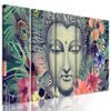 5-dílný obraz Buddha v tropické džungli