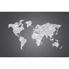 Samolepící tapeta zajímavá mapa na černobílém pozadí
