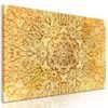 Obraz krásná etnická Mandala ve zlatém provedení