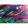 Obraz pop-art abstrakce oka
