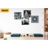 Set obrazů kompozice Feng Shui prvků