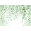 Samolepící tapeta něžné tropické listy