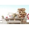 Samolepící fototapeta cookies sušenky s kousky čokolády
