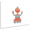 Obraz kamarád robot v červené barvě