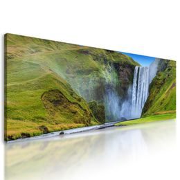 Obraz majestátní vodopád na Islandu