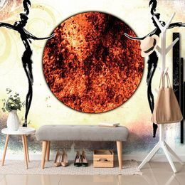 Samolepící tapeta tanec v africkém provedení