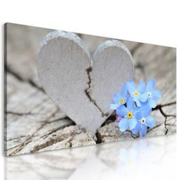 Obraz zlomené srdíčko