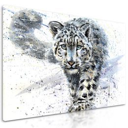 Obraz obláčkový leopard