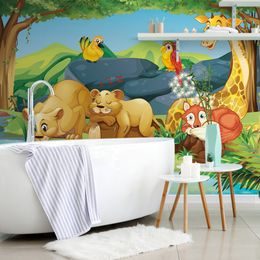 Tapeta veselá zvířátka