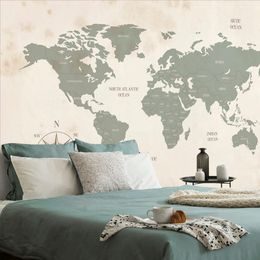 Samolepící tapeta jednoduchá mapa světa