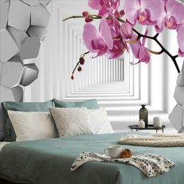 Samolepící tapeta jedinečná orchidej