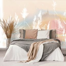 Tapeta majestátní zámek na kopci