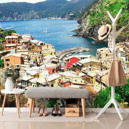 Fototapeta italská vesnička na pobřeží