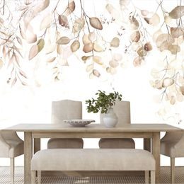 Samolepící tapeta něžné listy