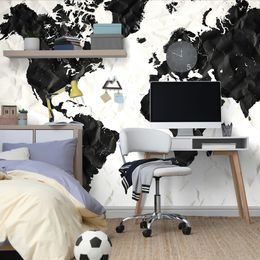 Samolepící tapeta zajímavá mapa světa