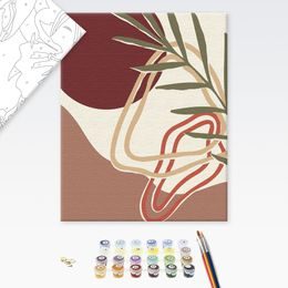 Malování podle čísel pro začátečníky moderní linie