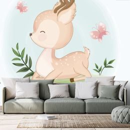 Tapeta milý srnek na louce