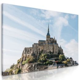 Obraz majestátní hrad na skále