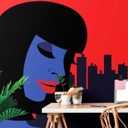 Tapeta tajemná žena